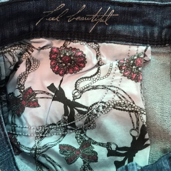 White House Black Market Medium Wash Jeans Size 6R - Picture 12 of 15